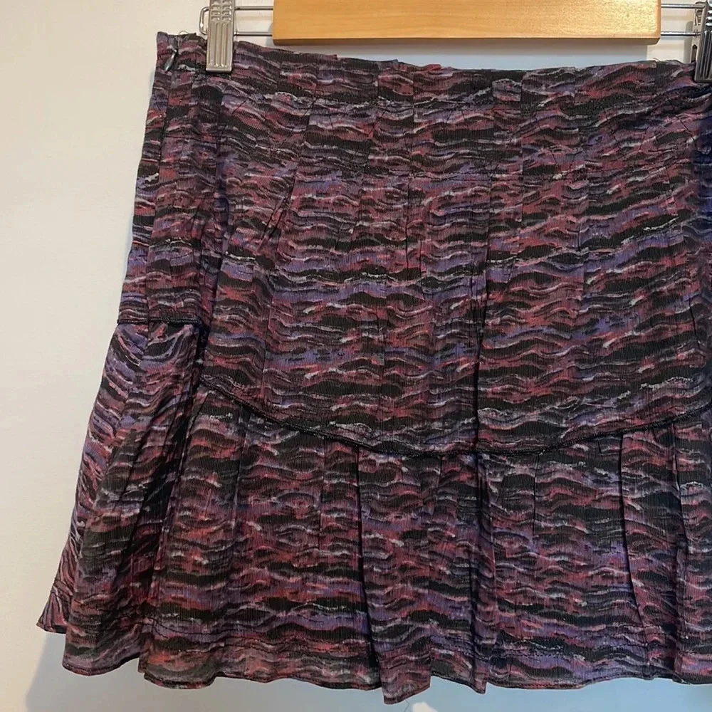 Free People Patterned Mini Skirt - Picture 4 of 4